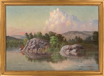 D. S. PEIRCE (MID–19TH CENTURY) Lake Tear of the Clouds, Headwaters of the Hudson River, New York.